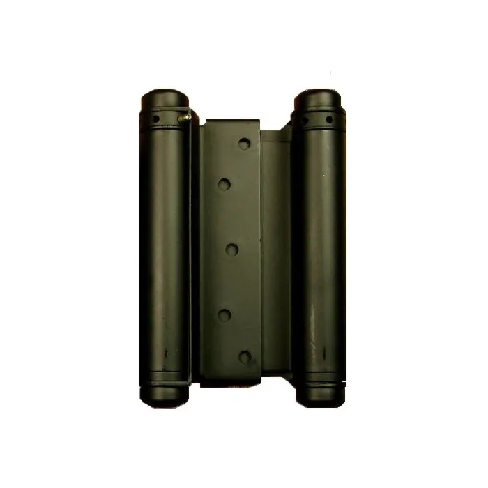 Hinge Outlet 70 lb 1-1/4 to 1-3/4 in Matte BlackAdjustable Medium Duty Double Action Spring Hinge