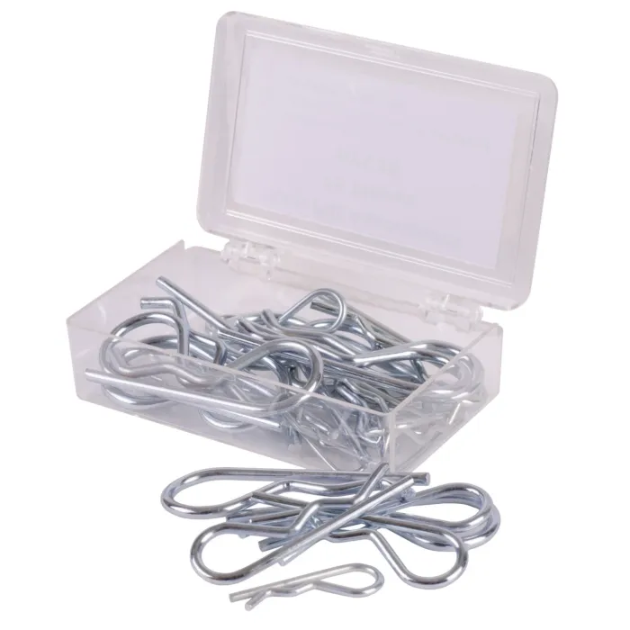 Huyett 25-Piece Hair Clip Cotter Pin Assortment