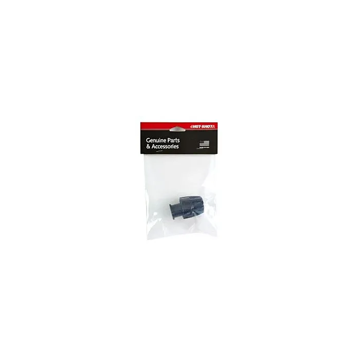 Hot Shot Black Shaft Collar Nut with Insert