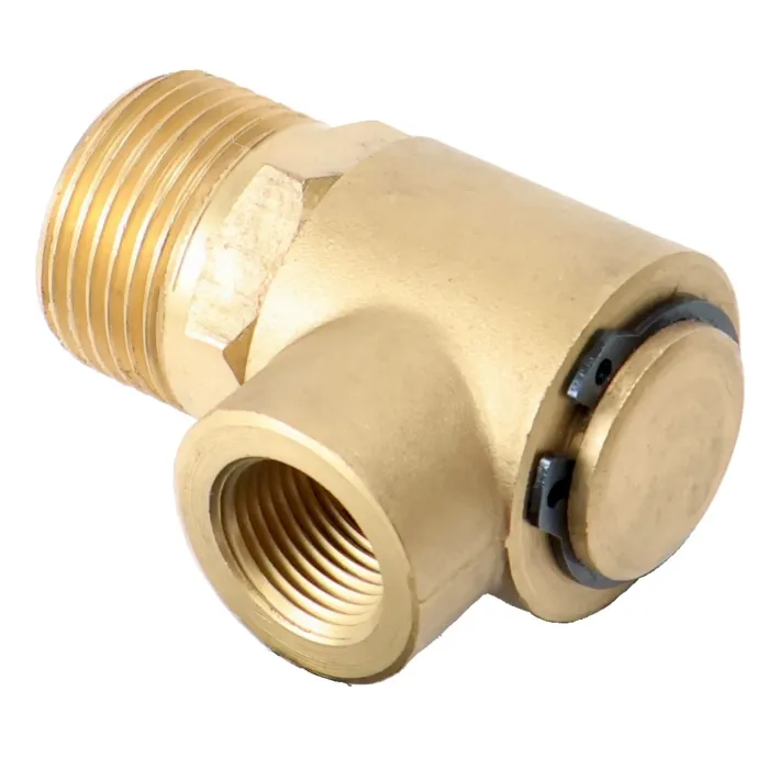 COME-T 3/4 x 3/8 in MBSPT x FNPT 90 deg Swivel
