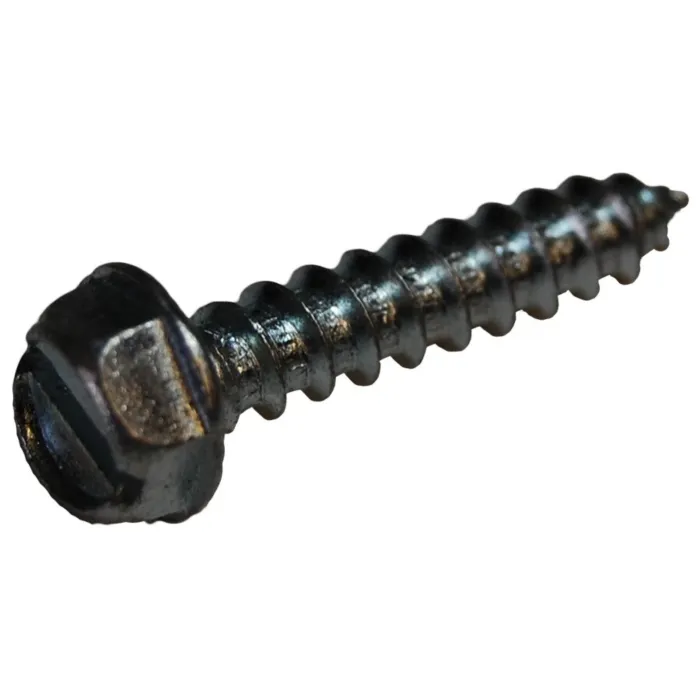 Titan™ #14 1 in Hex Washer Head Slotted Sheet Metal Screw
