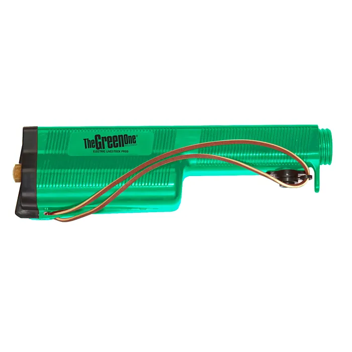 Hot Shot Livestock Prod Handle Green One