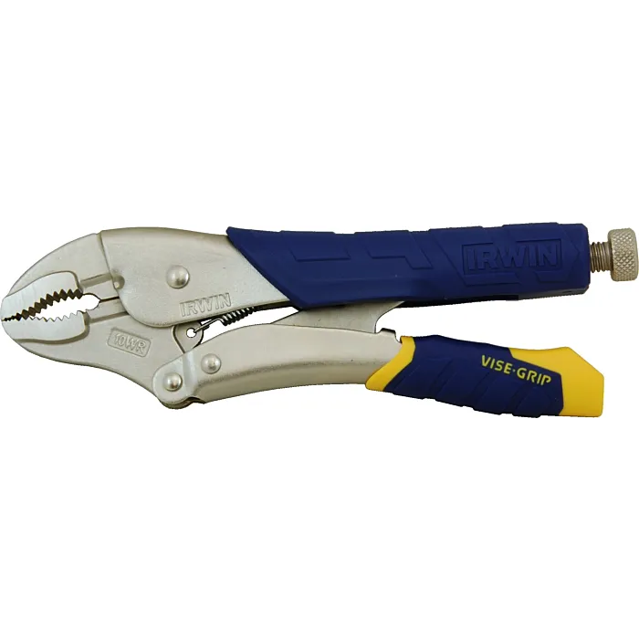 Irwin IRWIN Vise-Grip Locking Pliers, Fast Release, Curved Jaw With Wire Cutter, 10-Inch