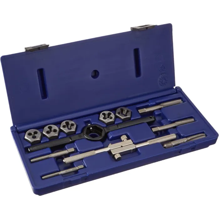 Irwin IRWIN Fractional Tap And Hex Die Set, 12-Piece