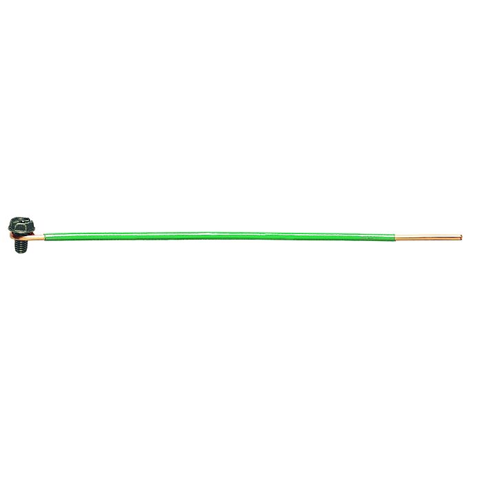 Ideal Industries Ground Pigtail 8" 12g Sol Bg 25