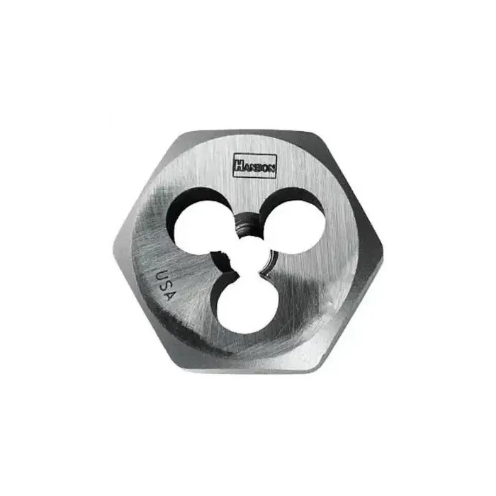 Irwin IRWIN High Carbon Steel Re-Threading Hexagon Taper Pipe Dies - Die 3/8-18Npt Hrt Hanson