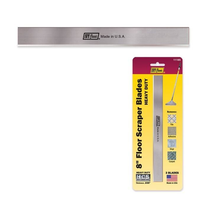 IVY Classic® 0.035 in Thk Steel Floor Stripper Blade