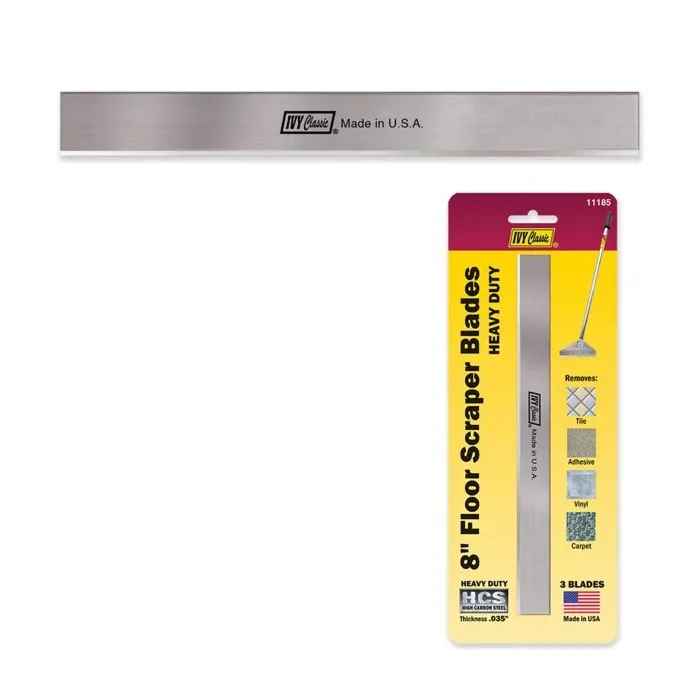 IVY Classic® 0.035 in Thk Steel Floor Stripper Blade
