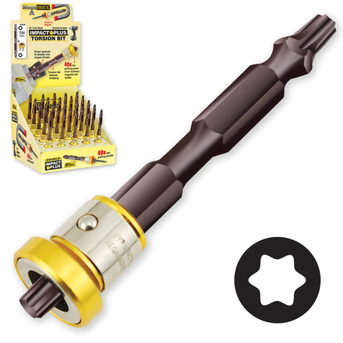 Ivy Classic Mega-Magnetic® Double-Ended Impact Plus® Torsion Bit - T20 Torx®