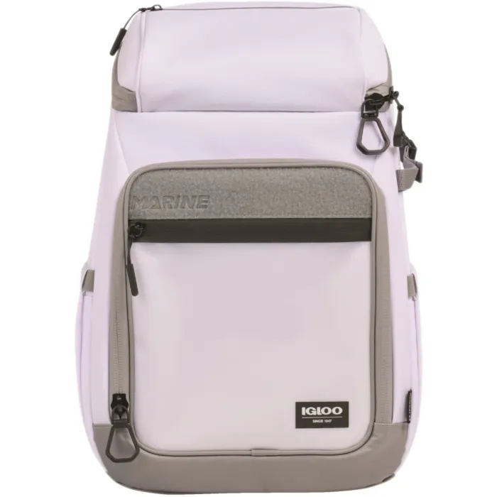 Igloo Marine Backpack Cooler (White & Gray) 30 qt.