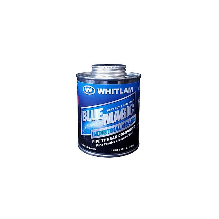 J.C. Whitlam BLUE MAGIC Industrial Grade Thread Sealant 1/2 Pint