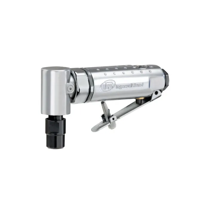 Ingersoll Rand Air Angle Die Grinder, 21,000 RPM, 0.25 HP, 1/4" Collet, Front Exhaust