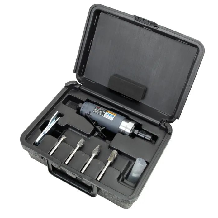 Ingersoll Rand Air Die Grinder Burr Kit, 25,000 RPM, 0.33 HP, 1/4" Collet, Rear Exhaust (Kit)
