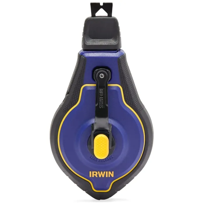 Irwin STRAIT-LINE SPEEDLINE PRO Chalk Reel w/ Blue Chalk