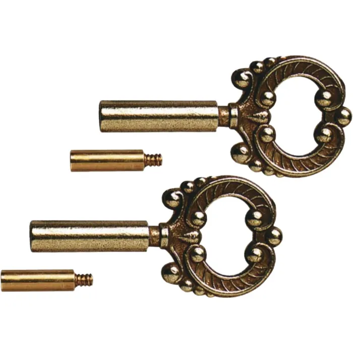 Jandorf Socket Keys with 1/2" Extension Brass Finish