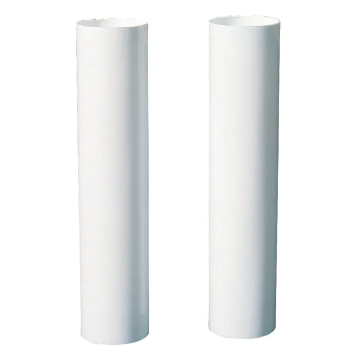 Jandorf Candelabra Base Plastic Lamp Socket Cover (White - 2pk)