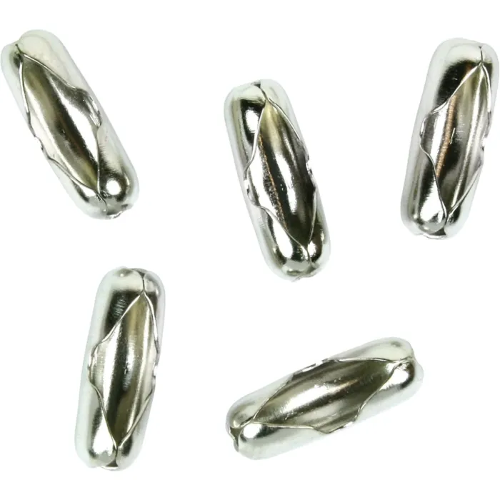 Jandorf #6 Nickel Chain Connector (5-Pack)