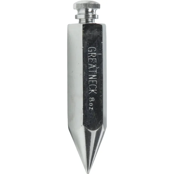 Johnson Level Steel Plumb Bob - 8 oz