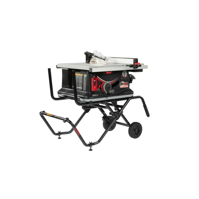 SawStop Jobsite Saw PRO with Mobile Cart Assembly - 15A,120V,60Hz