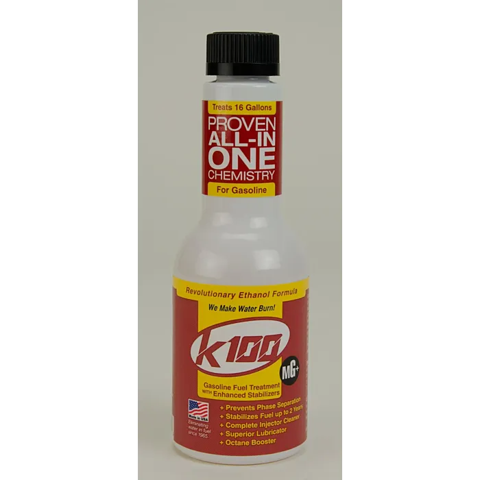 K-100 G+ 100 8 oz Bottle Liquid Fuel Treatment