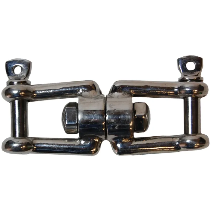1/4 in 850 lb Hot Dipped Galvanized Jaw & Jaw Swivel