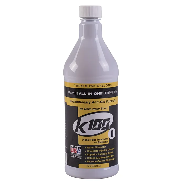 K-100 K100 Liquid Fuel Treatment 32oz