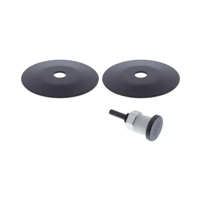 United Pacific® 4 in Buffing Wheel Safety Flange & Mandrel Kit