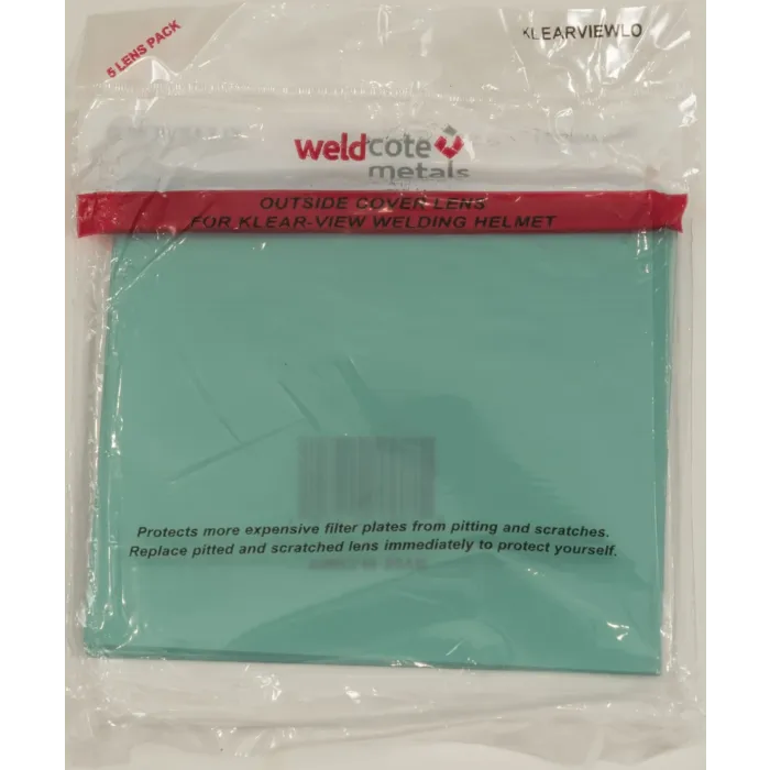 Weldcote Klear-View Outside Cover Lens (5pk)