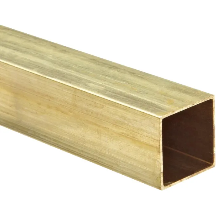 K&S Square Tube (Brass) 1/4" x 1 ft