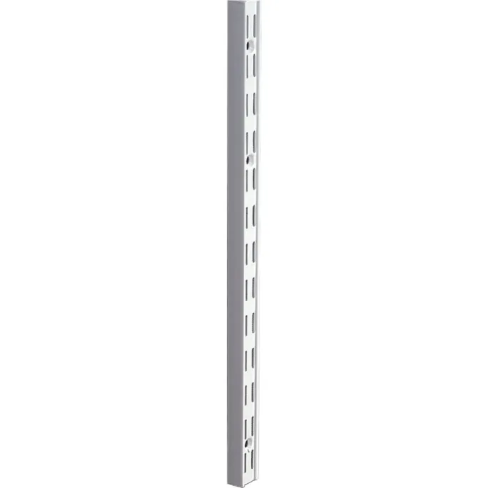 Knape & Vogt 82 Series 63 In. Titanium Steel Heavy-Duty Double-Slot Shelf Standard