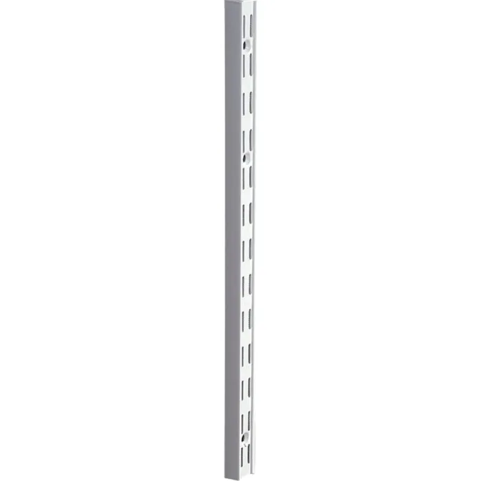 Knape & Vogt 82 Series 78 in. Titanium Steel Heavy-Duty Double-Slot Shelf Standard