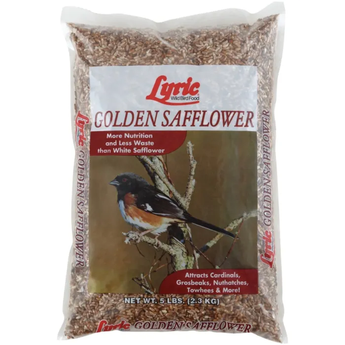 Lyric Golden Safflower Wild Bird Seed - 5 lb