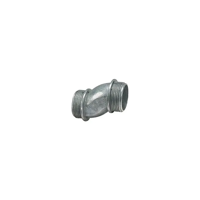 Thomas & Betts 1/2 Inch. Offset Nipple, Die Cast Zinc. Offset 3/4 Inch. , for use with Rigid/IMC Conduit.