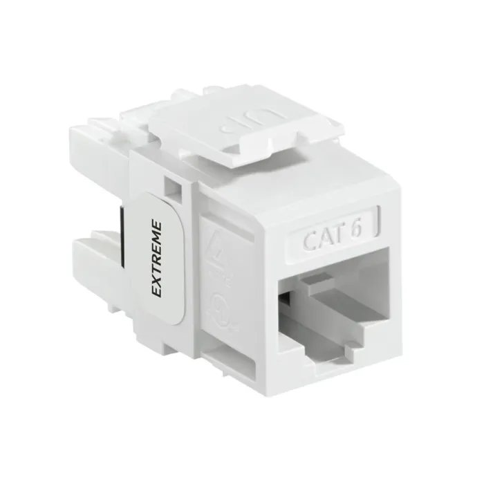 Leviton EXTREME™ Cat 6 QUICKPORT™ Jack, White