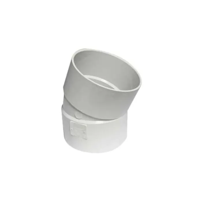 Canplas 6 in Hub PVC Pipe Elbow