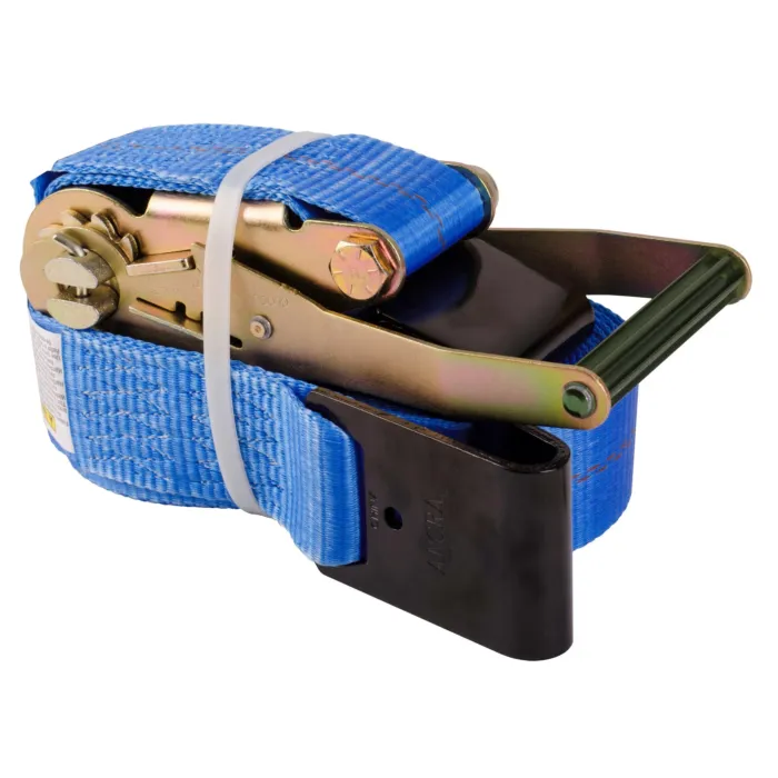 Ancra Aircraft® 27 ft 2 in Flat Hook Ratchet Strap