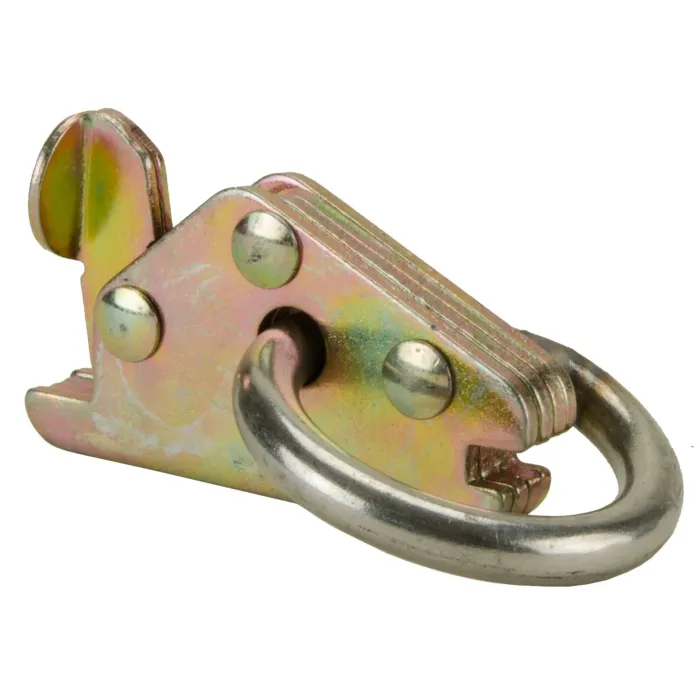 Ancra Aircraft® Steel Truck Steel Rope Ring with E-Track Fitting