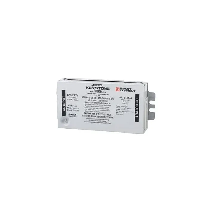 Keystone 470-1400 mA 40 W LED Driver