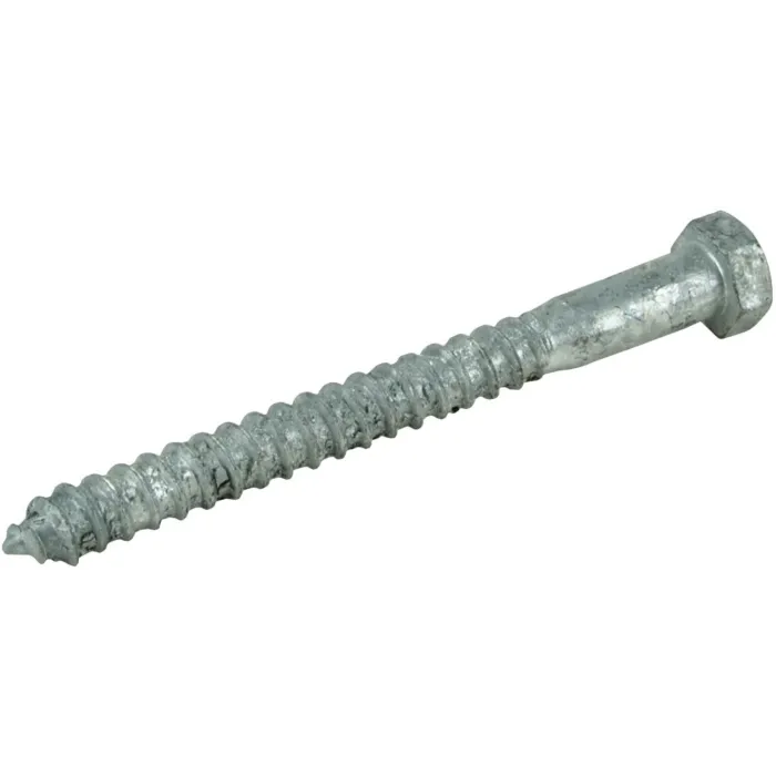 Titan™ 3/8-7 Hex 4 in Low Carbon Steel Lag Screw