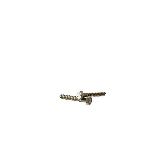 3/8" x 5" Hex Head, Lag Screw, Stainless Steel 