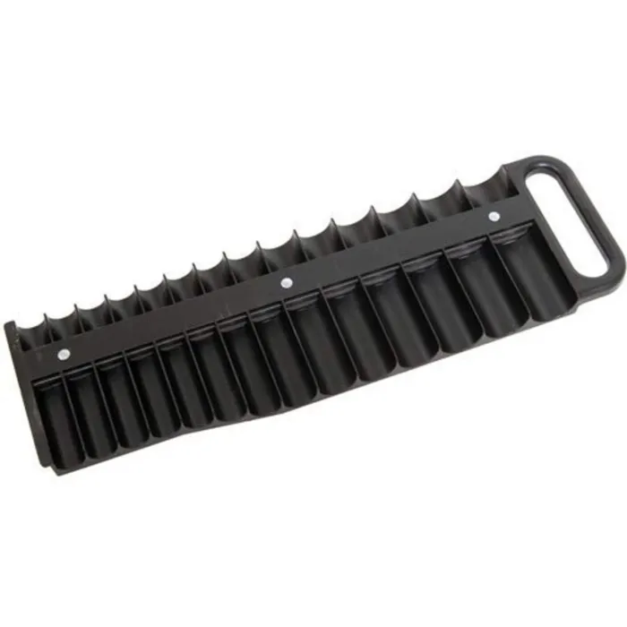 Lisle® ABS Plastic Black 3/8 in Magnetic Socket Holder