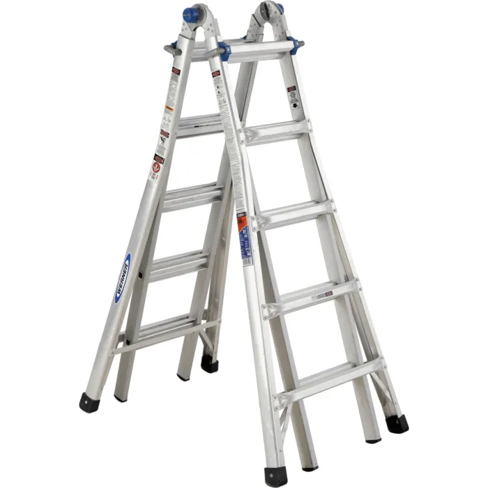 Werner Type IA Telescoping MultiLadder - 22 ft