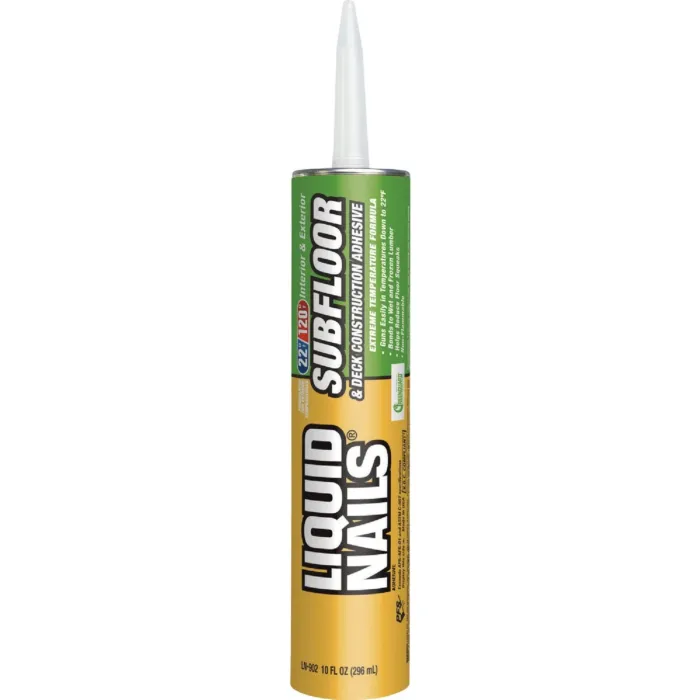 Liquid Nails Subfloor & Deck Construction Adhesive (White) 10 oz