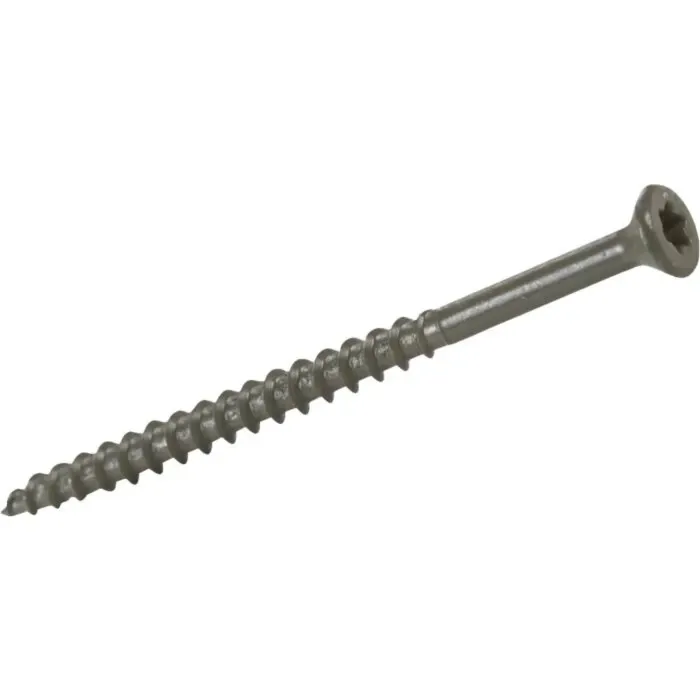 Grip-Rite PrimeGuard Exterior Screw (Green - 25 lb Box) #8 x 1-1/4 in.