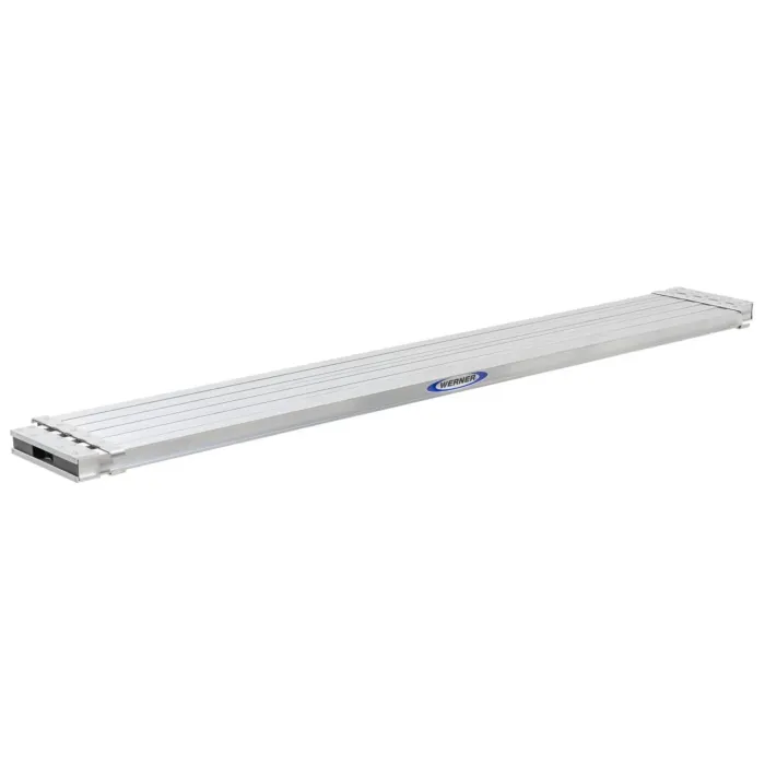 Werner Aluminum Adjustable Extension Plank - 8 ft to 13 ft