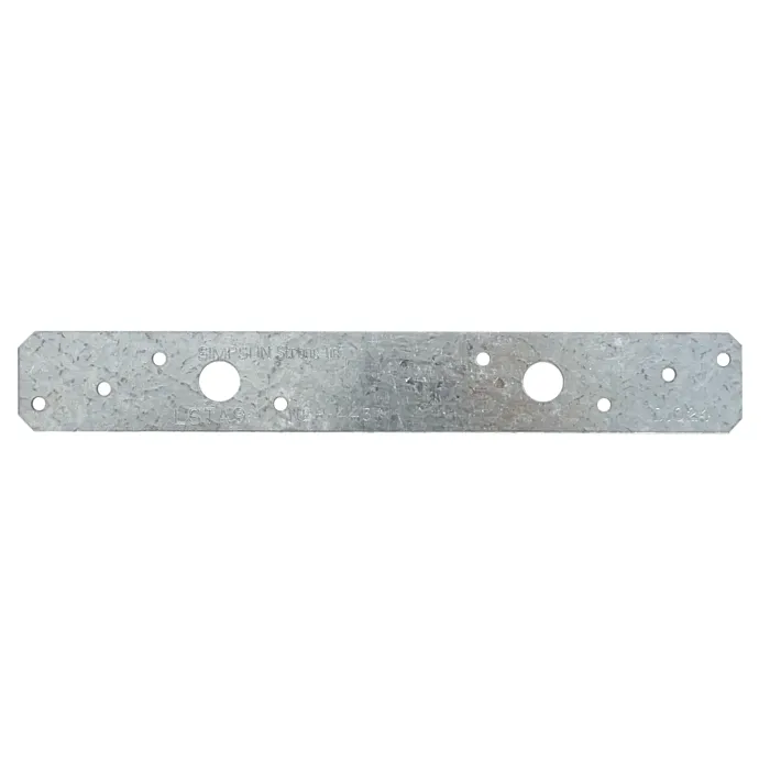 Simpson Strong-Tie LSTA 20-Gauge Galvanized Strap Tie - 1-1/4 in. x 9 in.