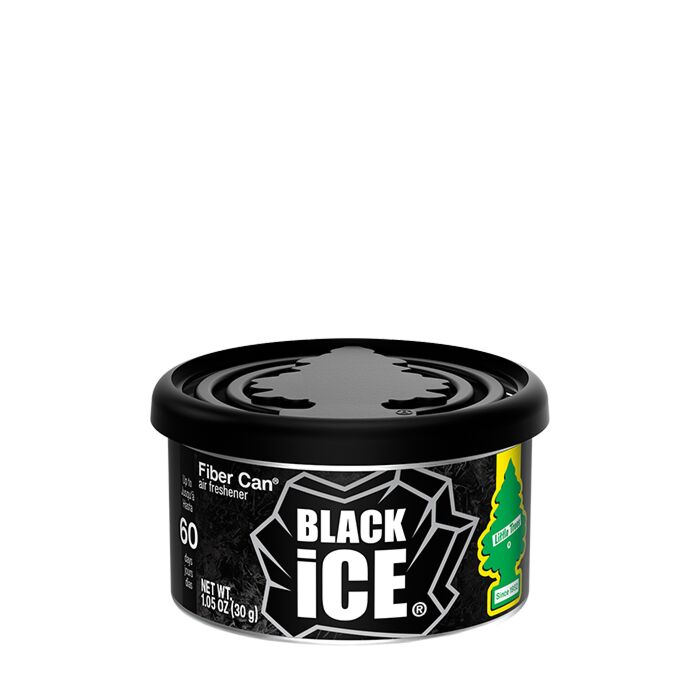 Little Trees Black Ice Air Freshener Fiber Can