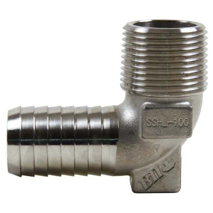 Merrill 90 deg Elbow 1 in Insert x MNPT Hydrant Pipe Elbow
