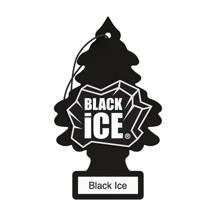Little Trees Black Ice Air Freshener (3pk)