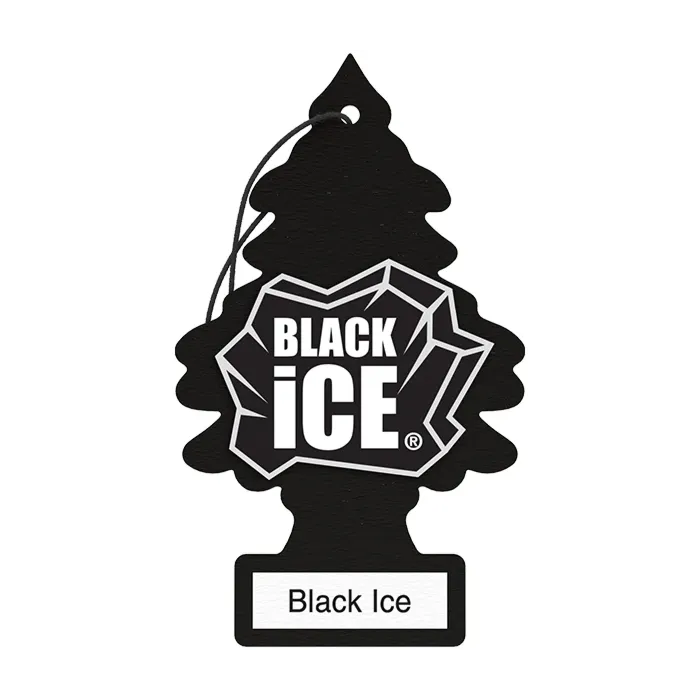 Little Trees Black Ice Air Freshener (3pk)